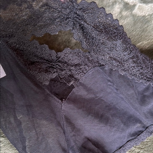 Victoria's Secret Black Lace Hiphugger Hipster Size S - Picture 3 of 4
